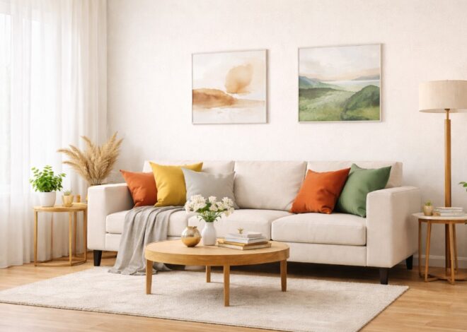 Kako kombinovati boje u dnevnoj sobi bez greške