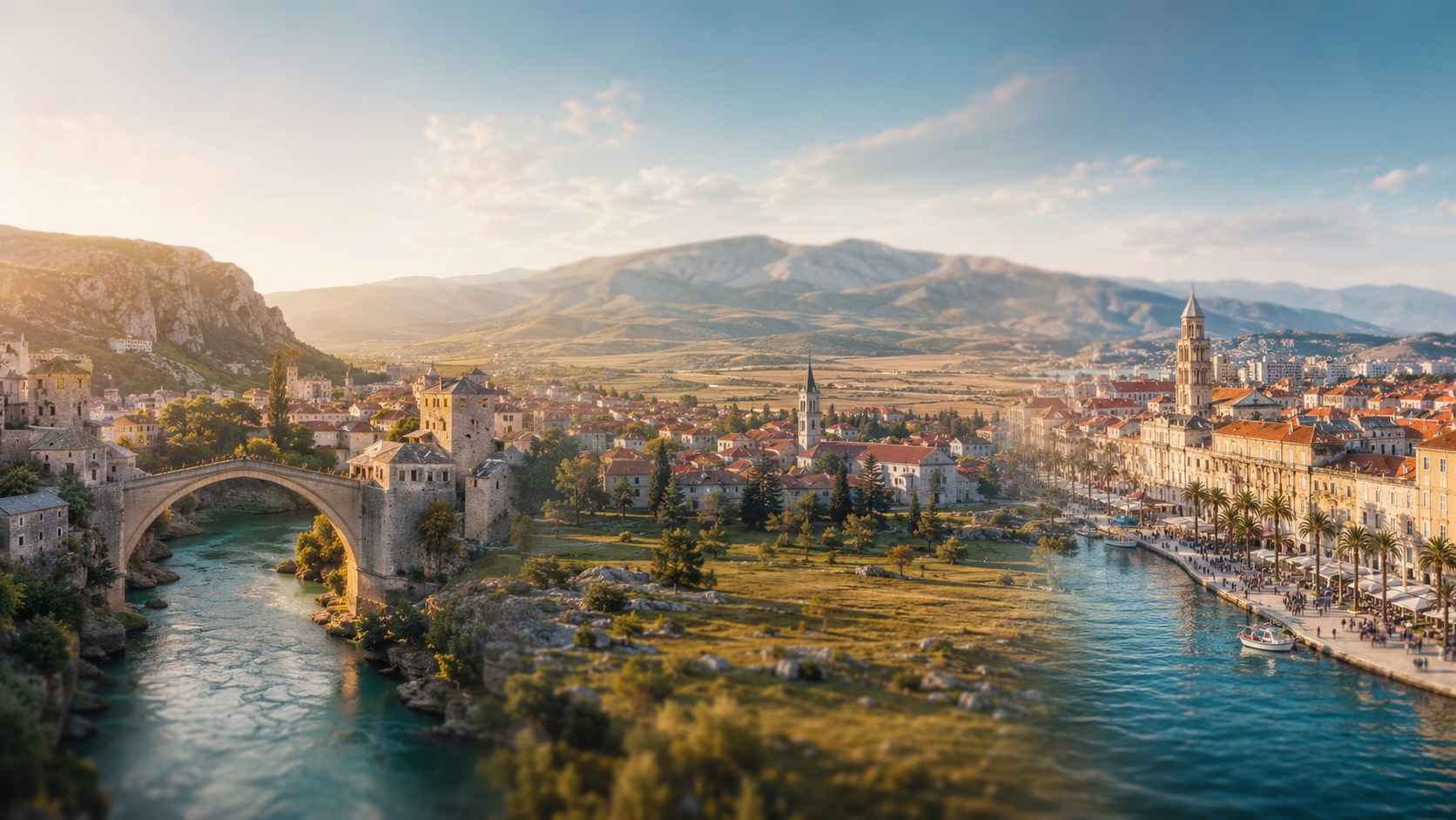 Mostar, Livno, Split – savršena ruta za leto